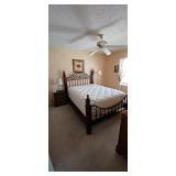 queen pillow top bed