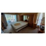 king memory phone bed