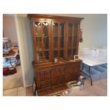 Bowed Glass Hutch