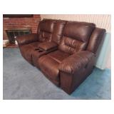 Leather Electric Love Seat