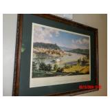 A view from the Ky Hills in 1858 framed picture