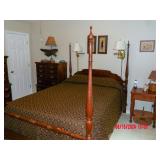 bedroom suite 5 pc poster bed
