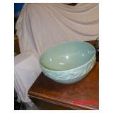 crock bowl green