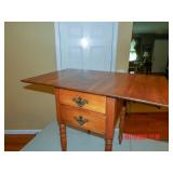 dropleaf 2 drawer stand