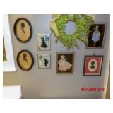 silhouettes, wreath mis