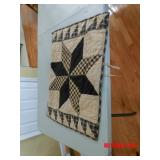 Star quilt, shams VHC brands Queen size old style