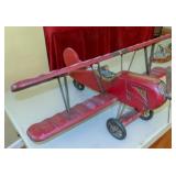 wood airplane rubber wheels