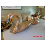 wood swans