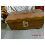 wooden toy chest