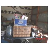 16 drawer wooden chest
