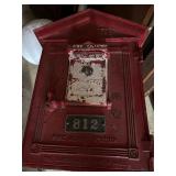 antique mail box