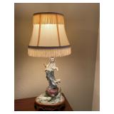 Oriental lady lamp