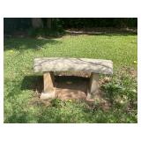 Concrete bench