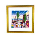Limited Ed. Signed Fanch (Francois Ledan) Serigraph SALON PARISIEN