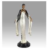 Erté (Romain de Tirtoff) Ltd. Ed. Bronze Sculpture "Fireleaves" 1988