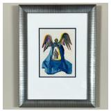 Original woodblock engraving by Salvador Dalí­ - PURGATORY CANTO 33 from The Divine Comedy, 1963-64.