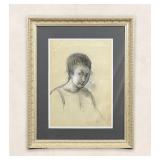 Original Graphite & Gauche Painting Signed "Picasso" 