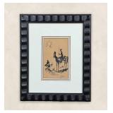 Original Drawing After Pablo Picasso 