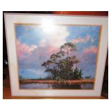 AE Bacus Print for Orange Bowl Celebration