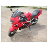 HERMANTOWN ONLINE AUCTIONS: 1999 HONDA RS CBR600 MOTORCYCLE ONLINE AUCTION