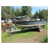 4 VERY SOUND TRACTORS, WOOD SPLITTER AND A BOAT DO-BID ONLINE AUCTION
