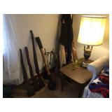 Vintage Flags and guns