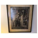 Vintage Military Print 