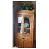 $400 Antique Oak China Cabinet $400