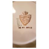 $330 Royal 22 KT China 12 Plc settings