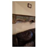 Faux Mantel Wall Decor