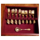 Gold-Plated Flatware