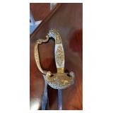 RARE Antique Ceremonial Military Sword