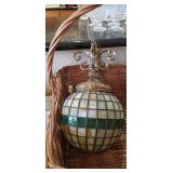 $500 Leaded Stained Glass Hanging Light