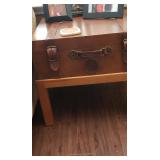 Suitcase End Table