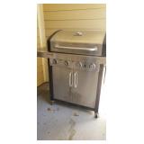 Charbroil Grill & 2 Propane Tanks
