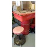 Garage Work Table & Stool