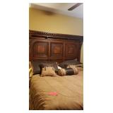 King Bed w/Lighted Headboard