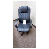 $50 - Blk Leather Exec Chair