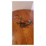 Hand-blown glass Swan