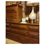 Dresser w/ Mirror & Nightstand