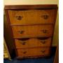 Vintage Art Deco Dresser with Bakelite Hardware