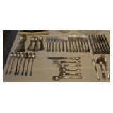 Gorham Silver Plate, 57Pcs