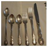 Gorham Silver Plate, 8 Place Settings