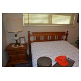 Matching Full Bed & Nightstand