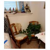 Antique Oak Chairs (2)