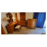 Vintage Bedroom Suite, full size