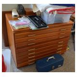 Print/Blueprint File Cabinet