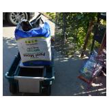 Peat Moss & Garden Cart