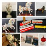 Dubuque CTBids Carousel Horses and other Collectables