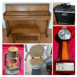 Antique Jewelry, Wurlitzer, Peavey, HandiCare Lift, Steinbach and MORE !